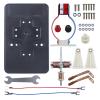 Electric Motor Kit, Icstation DIY Model Motor 3V 6V DC Motors Simple Assemble Kit for Adult view 2