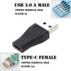 Warmstor USB 3.0 to USB C Adapter 3 Pack, Type C Female to A Male Charger Converter for Apple Watch Ultra iWatch 8 7,iPhone 15 14 13 12 Pro Max Plus, Airpods, iPad Air Mini,Car,Samsung Galaxy S23 S24 view 3