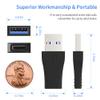 Warmstor USB 3.0 to USB C Adapter 3 Pack, Type C Female to A Male Charger Converter for Apple Watch Ultra iWatch 8 7,iPhone 15 14 13 12 Pro Max Plus, Airpods, iPad Air Mini,Car,Samsung Galaxy S23 S24 view 4