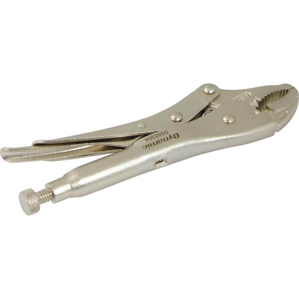 Dynamic Tools D055304 Locking Pliers with Curved Jaws, 7"