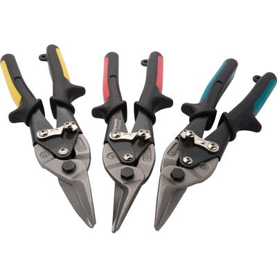 Dynamic Tools D055205 Aviation Snips Set (3 Piece)