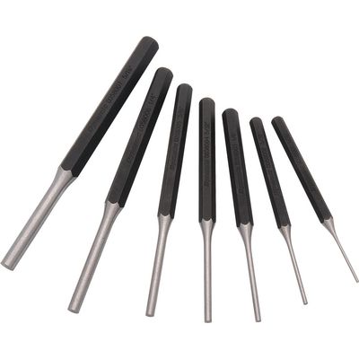 Dynamic Tools D058200 Pin Punch Set (7 Piece), 1/16" to 5/16"