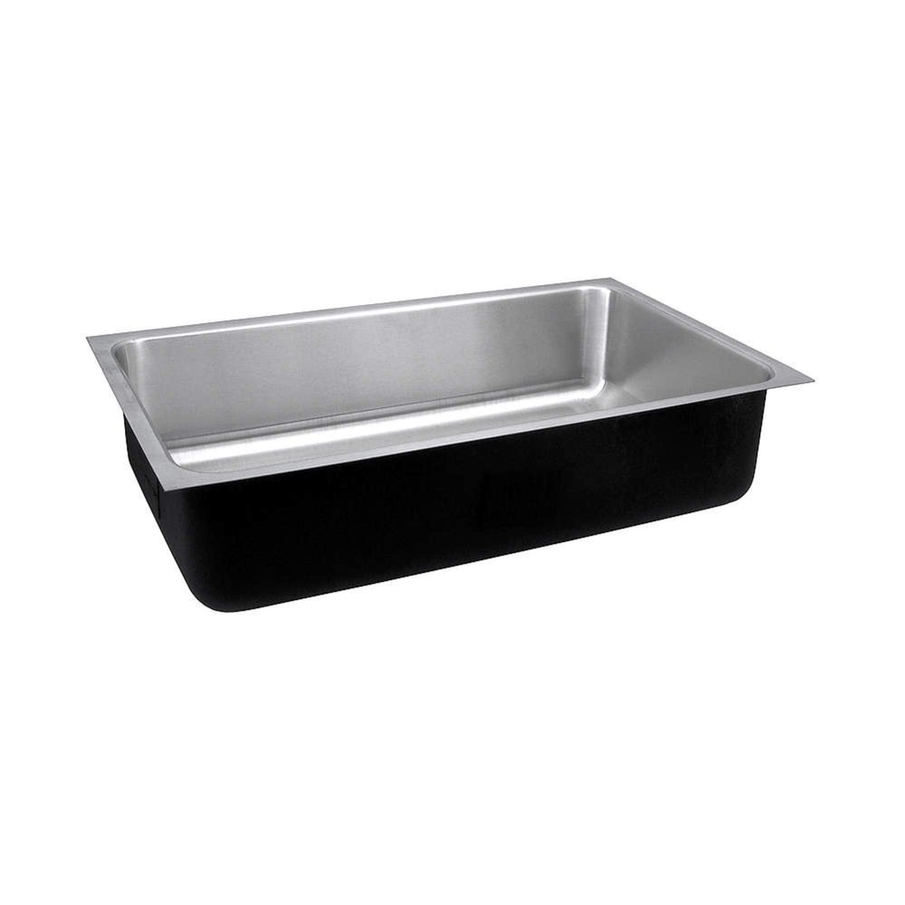 Just USADA1824A,5.5,DCR 18 Gauge Undermount Single Bowl Ada Stainless Steel Sink