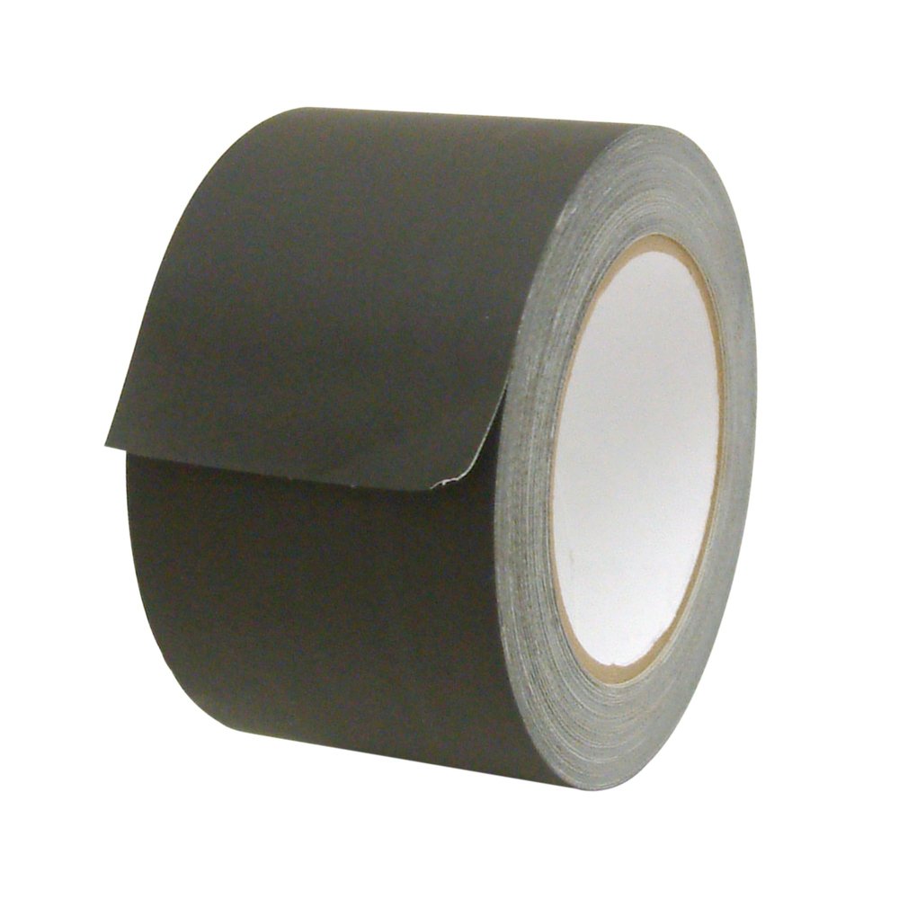 JVCC Low Gloss Gaffer-Style Duct Tape, 1 in. x 60 yds. (Grey)
