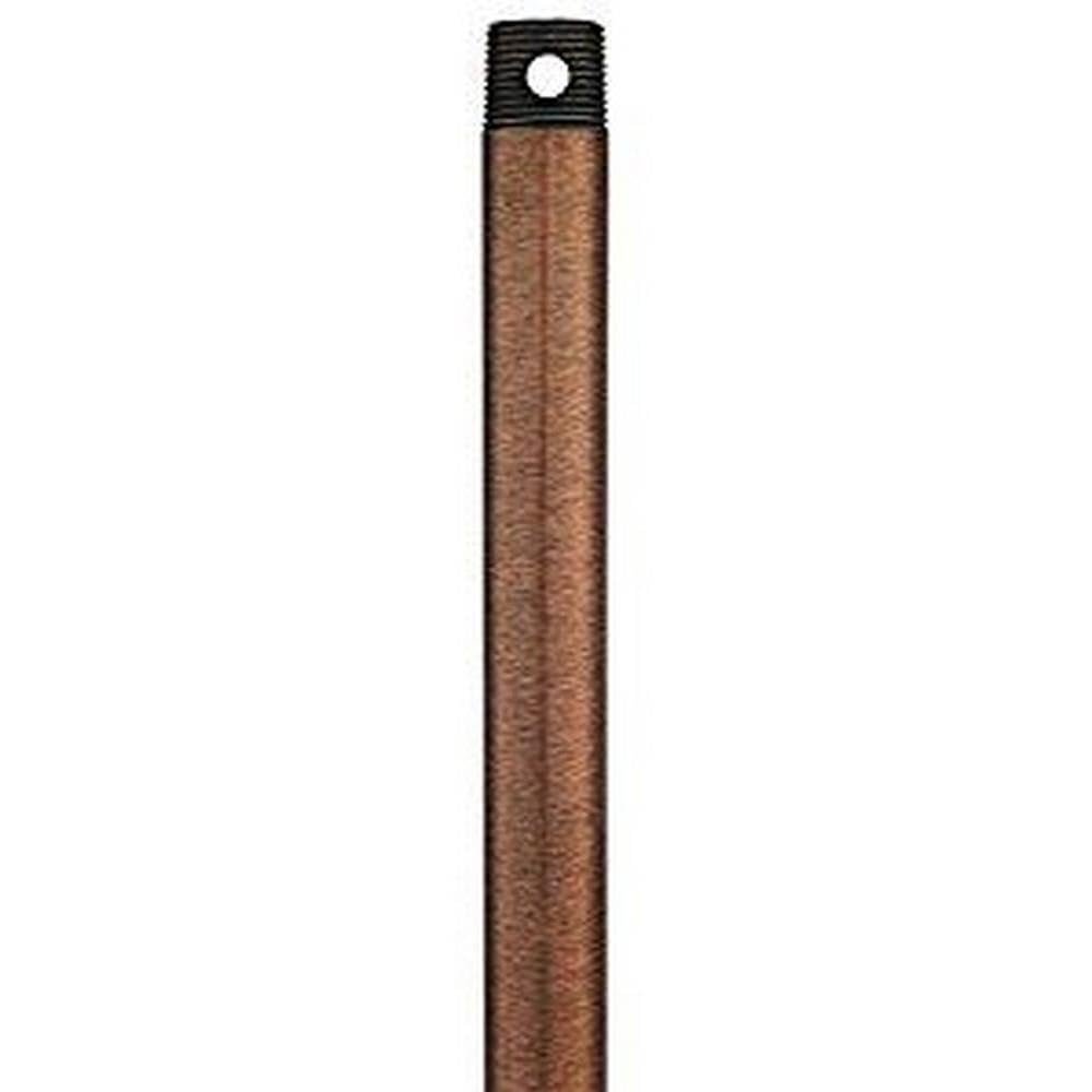 Accessory - .62 Inch Diameter Extension Rod-12 Inch Down Rod Length-Luster Bronze Finish