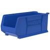 Akro-Mils 30287 Super-Size AkroBins Plastic Storage Bins, Space-Saving Stackable Bins for Garage, Classroom, Warehouse Organization, 24-Inch L x 11-Inch W x 10-Inch H, Blue, 4-Pack view 1