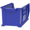 Akro-Mils 30287 Super-Size AkroBins Plastic Storage Bins, Space-Saving Stackable Bins for Garage, Classroom, Warehouse Organization, 24-Inch L x 11-Inch W x 10-Inch H, Blue, 4-Pack view 4