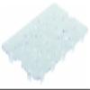 Winco 12" x 18" Clear Plastic Drain Shelf view 1