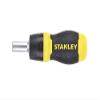 STANLEY Multi Screwdriver, Stubby Ratcheting, Including 6 Interchangeable Bits (66-358) view 2