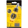 STANLEY Multi Screwdriver, Stubby Ratcheting, Including 6 Interchangeable Bits (66-358) view 4