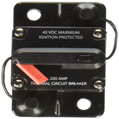 BATTERY DOCTOR 31209-7 Manual-Reset Circuit Breaker (200 Amps)