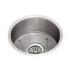 Elkay Lustertone ELUH12FBDBG Single Bowl Undermount Stainless Steel Sink Kit view 2