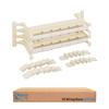 ICC 110 Wiring Block with Feet Kit, 96-Pair, CAT6 Wall-Mount Block for Voice and Data, UL 1863, TAA & Section 889 Compliant view 1