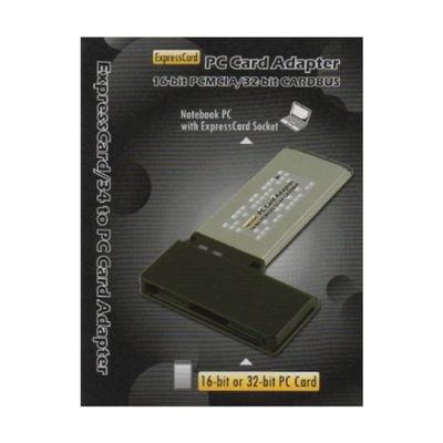 Digigear 16bit / 32 bit CardBus PCMCIA PC Card to 34 mm ExpressCard Adapter/Reader/Writer