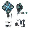 LINCO Lincostore Continuous Photography Video Studio 3 Softbox Boom Stand Digital Video Hair Lighting AM170 W/ 12 Light Bulb view 4