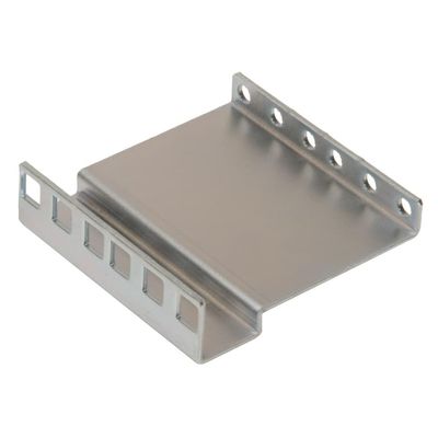 RackSolutions 2U Adapter Bracket, 4 Bends, 3.50 in Depth, Universal Rack Compatibility, No Hardware
