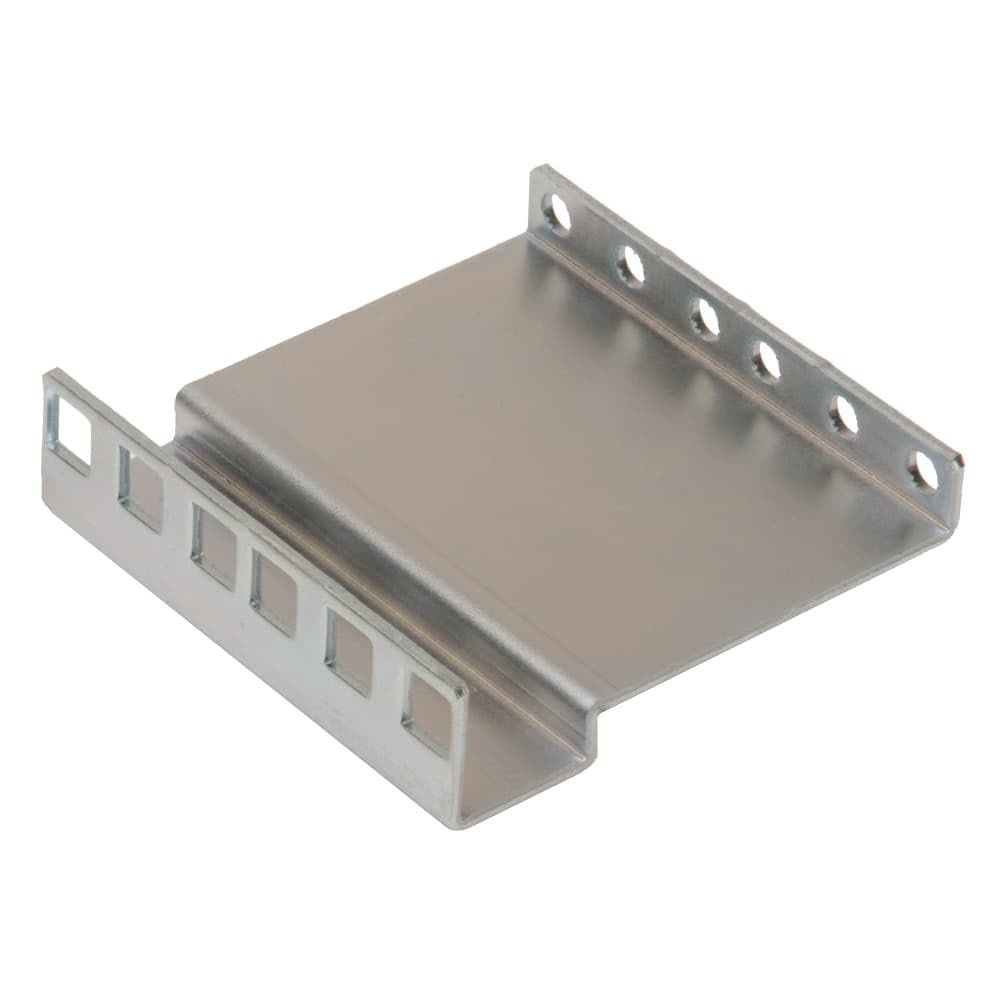 RackSolutions 2U Adapter Bracket, 4 Bends, 3.50 in Depth, Universal Rack Compatibility, No Hardware