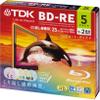 TDK Blu-Ray BD-RE 25GB 2X 5 Pack [Color Mix] view 1