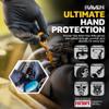 10 Pack SAS Safety 66517 Raven 6 mil Black Nitrile Disposable Gloves 7 Mil - Medium (10 boxes of 100 each) view 3