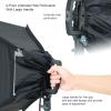 LINCO Lincostore Photo Studio Lighting Kit with 3 Color Muslin Backdrop Stand Photography Flora X Fluorescent 4-Socket Light Bank and Auto Pop-Up Softbox - Only Takes 3 Seconds to Set-up AM173 view 3