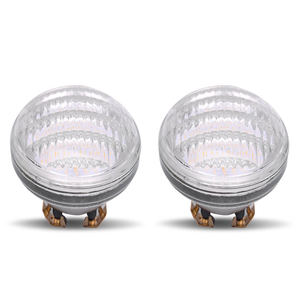 PAR36 LED 6 Watt Light Bulb Outdoor Garden Landscape Lighting Low Voltage 12V AC DC AR111 G53 Underwater Industrial Waterproof IP65 Flood Lamp 3000k Warm White 12 Volt Swimming Pool Lights Value 2Pack