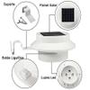 Hatop Solar Light, New 4 LED Solar Powered Gutter Light Outdoor/Garden/Yard/Wall/Fence/Pathway Lamp view 2