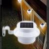 Hatop Solar Light, New 4 LED Solar Powered Gutter Light Outdoor/Garden/Yard/Wall/Fence/Pathway Lamp view 4