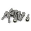 uxcell a14121800ux0193 9 Piece Magnetic Nut Driver Set 8mm 5/16" Socket Adapter Hex Drill Bit view 1