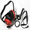 Wishring Noise Cancelling Pilot VOX Headset for Kenwood Puxing Wouxun w/ Mini DIN (Red) view 4