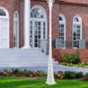 Livex Lighting 7709-03 Outdoor Cast Aluminum Post, White 74" x 9.5" view 3