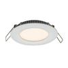 Dals Lighting USA DALS White Round LED Recessed Panel Ceiling Light 3" view 1