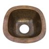 Trent 12" Copper Bar & Prep Sink 12" x 12" x 6" view 1