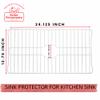 Better Houseware Sink Protectors for Kitchen Sink, Protective Metal Grid, 24.125x12.75x1 inches, White Kitchen Sink Mat to Shield Sink Base from Scratches, Rust-Resistant Coating, XL view 3