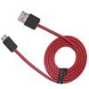 3.3ft Replacement Micro USB Charging Cable Charger Cord Compatible with Beats by Dr Dre Studio 2.0, Beats Solo Wireless, Beats Pill Mini Wireless Headphones (Red) view 2