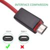 3.3ft Replacement Micro USB Charging Cable Charger Cord Compatible with Beats by Dr Dre Studio 2.0, Beats Solo Wireless, Beats Pill Mini Wireless Headphones (Red) view 4