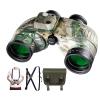QUNSE 10X50 Marine Binoculars for Adults, Waterproof Binoculars with Rangefinder Compass,BAK4 Prism Navigation Birdwatching Hunting (Camouflage) view 1