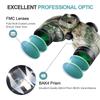 QUNSE 10X50 Marine Binoculars for Adults, Waterproof Binoculars with Rangefinder Compass,BAK4 Prism Navigation Birdwatching Hunting (Camouflage) view 3