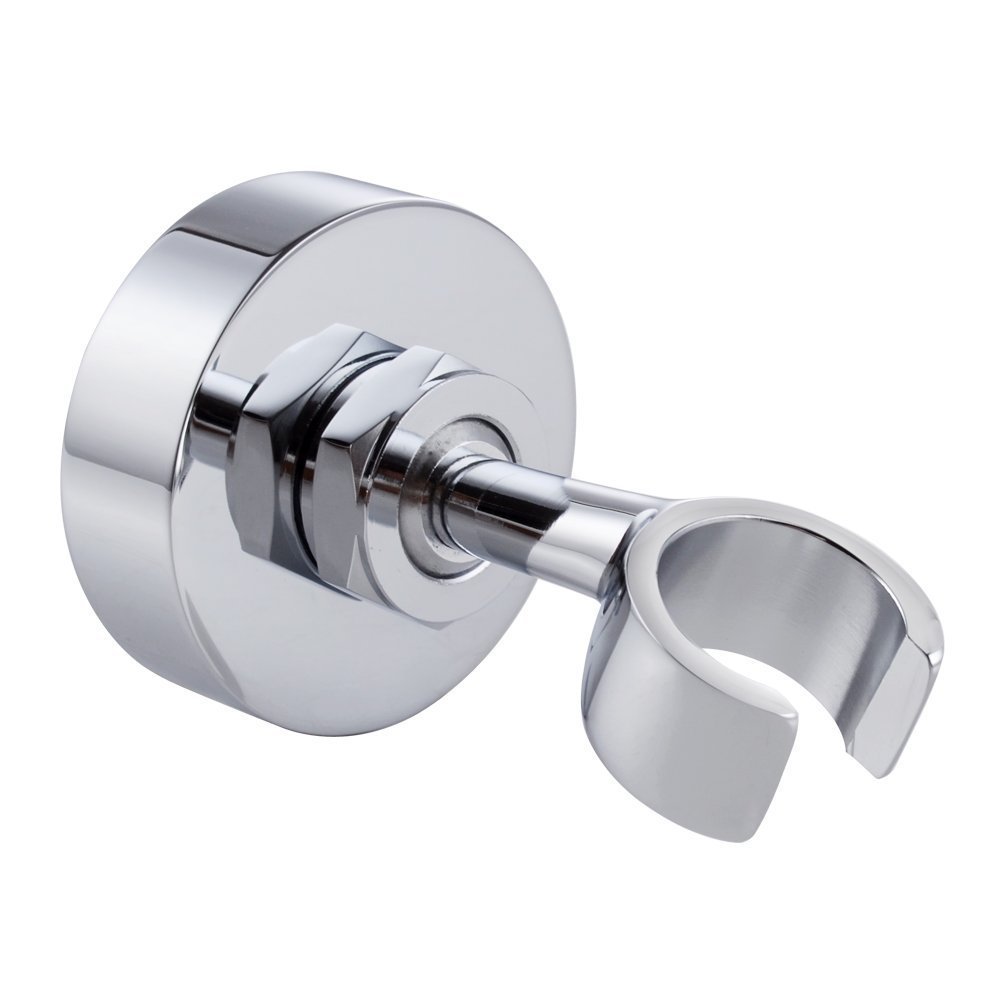 Shower Head Holder Handheld Wand Holder Shower Handle Holder Wall Mount,Shower Sprayer Holder RV Shower Adjustable Showerhead Bidet Spray Head Holder,Polished Chrome