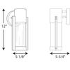 Progress Lighting Z-1030 LED Outdoor Wall Light, Black view 2