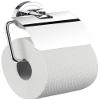 Emco Polo Paper Holder with lid, Chrome-Plated (70000100), Brass, Other, 60 x 115 x 138 view 1