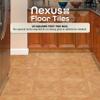 Nexus Self Adhesive 12-Inch Vinyl Floor Tiles, 20 Tiles - 12" x 12", Classic Parquet Oak Slate Pattern - Peel & Stick, DIY Flooring for Kitchen, Dining Room, Bedrooms & Bathrooms by Achim Home Decor view 2