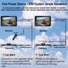 HD 1080P Backup Camera for Cars, Trucks, SUVs, RVs - Night Vision, Waterproof, Wide Angle, Easy DIY Installation, Includes 4.3 LCD Monitor for Safer Parking view 2