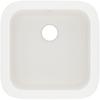 Rohl 5927-68 Allia 18-In Drop-In Fireclay Bar Sink, Biscuit view 1