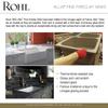 Rohl 5927-68 Allia 18-In Drop-In Fireclay Bar Sink, Biscuit view 2