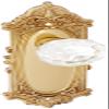 Nostalgic Warehouse Victorian Plate & Interior Crystal Door Knob view 1