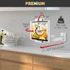 Barkan 7-12 inch Full Motion - 4 Movement Tablet Mount for Wall & Cabinet 3 lbs White Firm Tablet Clamp 360 Degree Rotation view 2