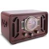 Pyle Retro Wireless Bluetooth Radio Speaker - Classic Vintage Style Audio Sound Receiver System w/Built-in Stereo Speakers, USB, SD Card Slot, AUX, RCA, MP3, AM/FM Tuner - Pyle PUNP34BT view 1