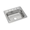 Elkay Dayton Stainless Steel 25" x 22" x 8-1/16", 5-Hole Single Bowl Drop-in Sink view 2