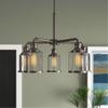 DESIGNERS FOUNTAIN Anson 5 Light Industrial Chandelier, Satin Copper Bronze, 91385-SCB view 3