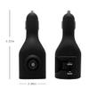 NDLBS 2Pack USB Car Charger, 2-in-1 Portable With Foldable Plug Wall Charger for iPhone X XR XS 7 8 Plus Note 8 9 Galaxy S8 S9 Plus LG Pixel view 4